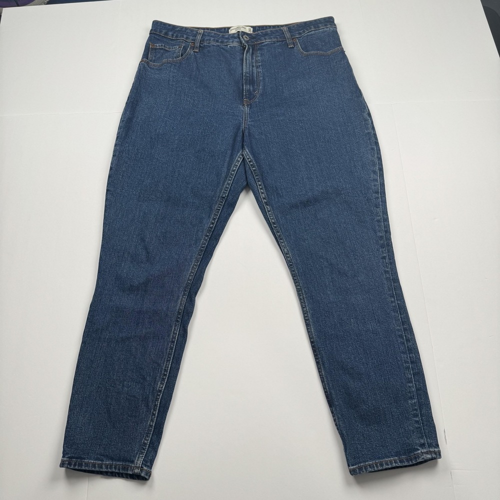 Abercrombie & Fitch Jeans Womens 33 (35x27) Curve Love Skinny High Rise Stretch